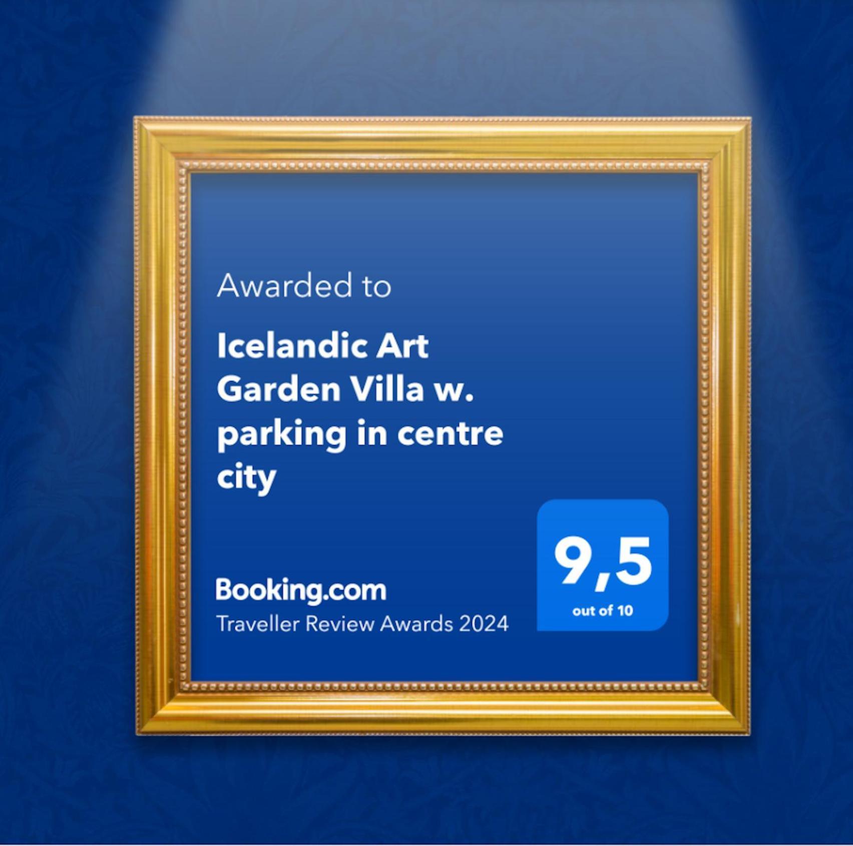 Icelandic Art Garden Villa W. Parking In Centre City Ρέυκιαβικ Εξωτερικό φωτογραφία