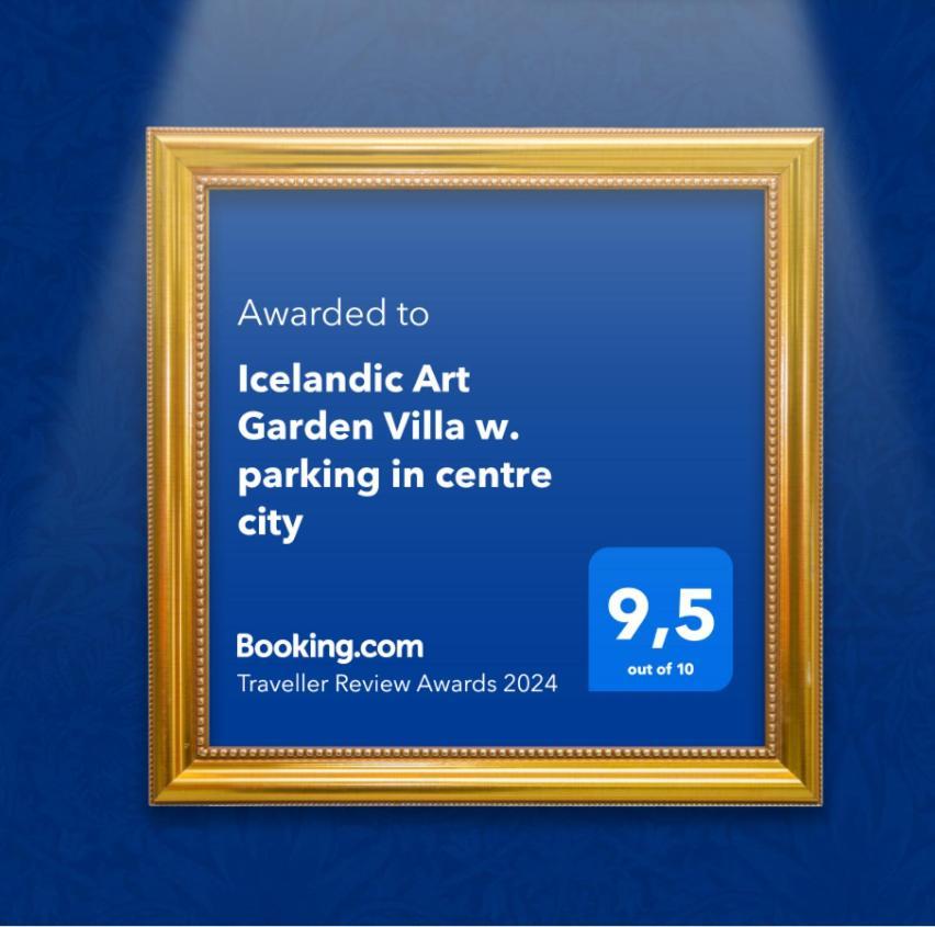 Icelandic Art Garden Villa W. Parking In Centre City Ρέυκιαβικ Εξωτερικό φωτογραφία